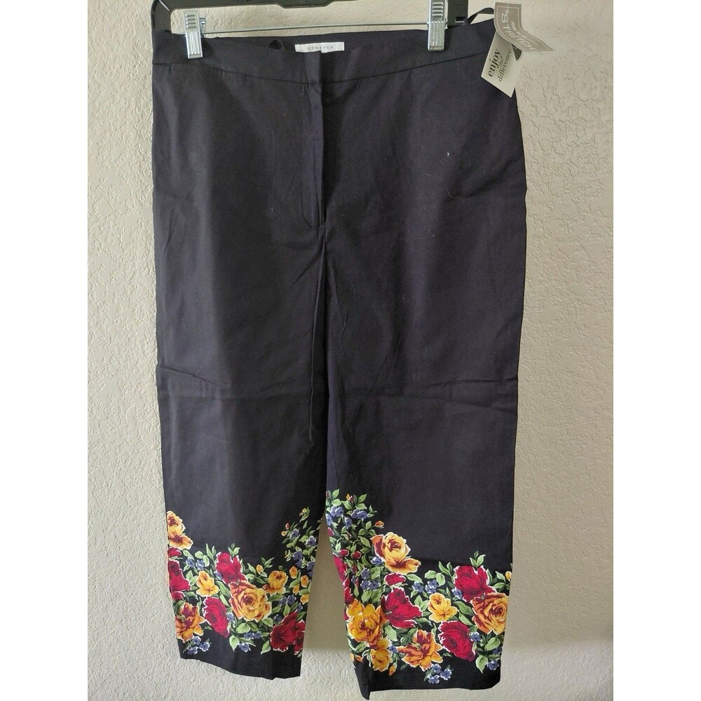 Jones New York Y2k Floral Capris NWT Size 10
